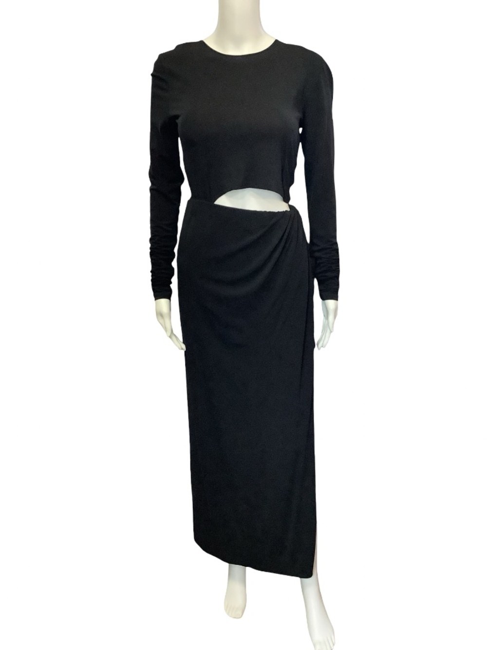 The Andamane Crew Neck Long Dress Size: L